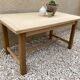 Stripped and extendable farm table