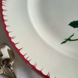 Large round serving platter sarreguemines, epernay model