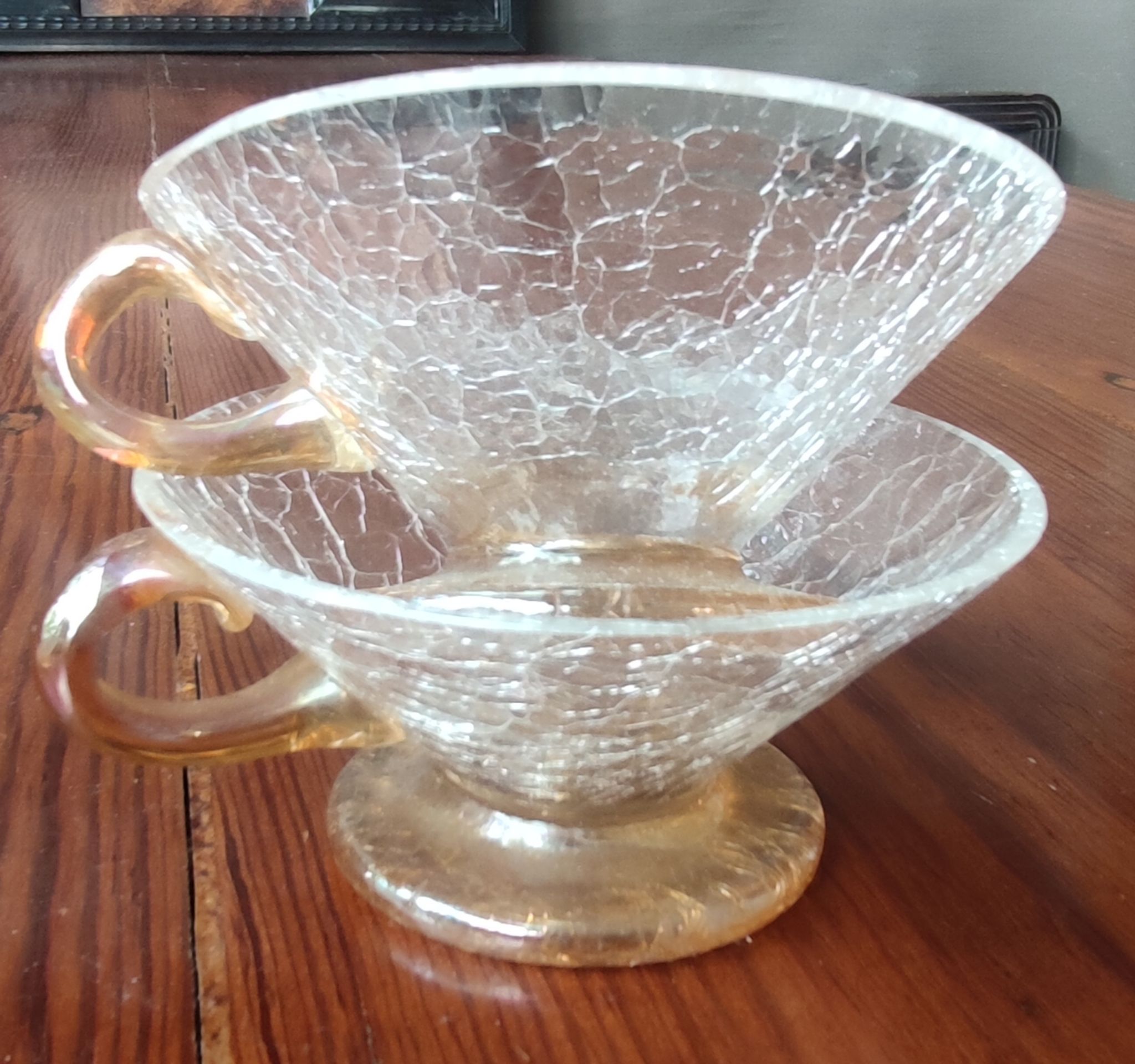 Vintage ice cup/cup set