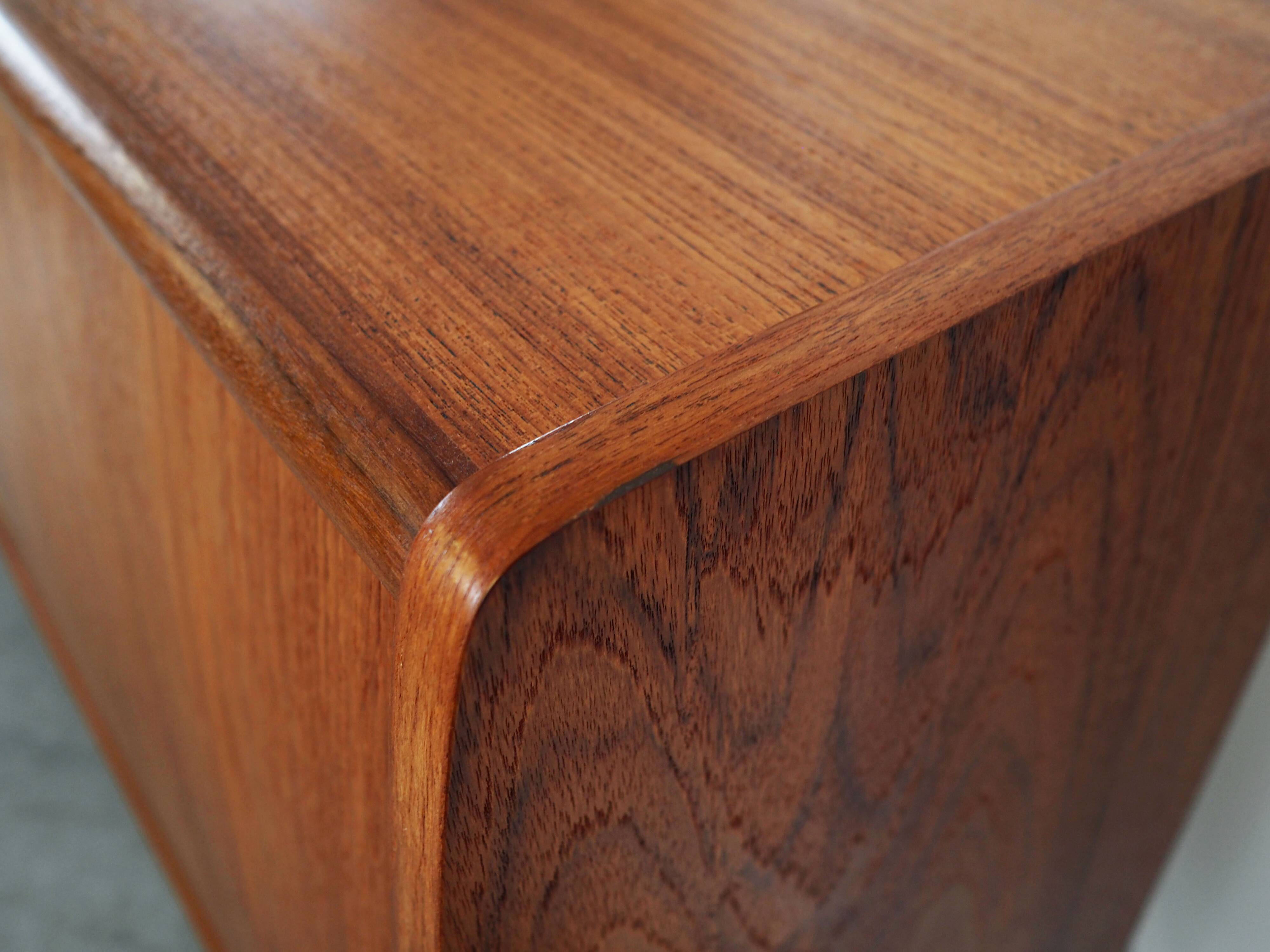 Teak sideboard, Danish design, 1970s, manufacture: PMJ Viby J