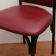 Red vintage bistro chair