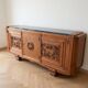 Art Deco sideboard in solid wood