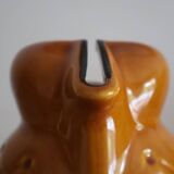 Ceramic pitcher pineapple pattern 60s