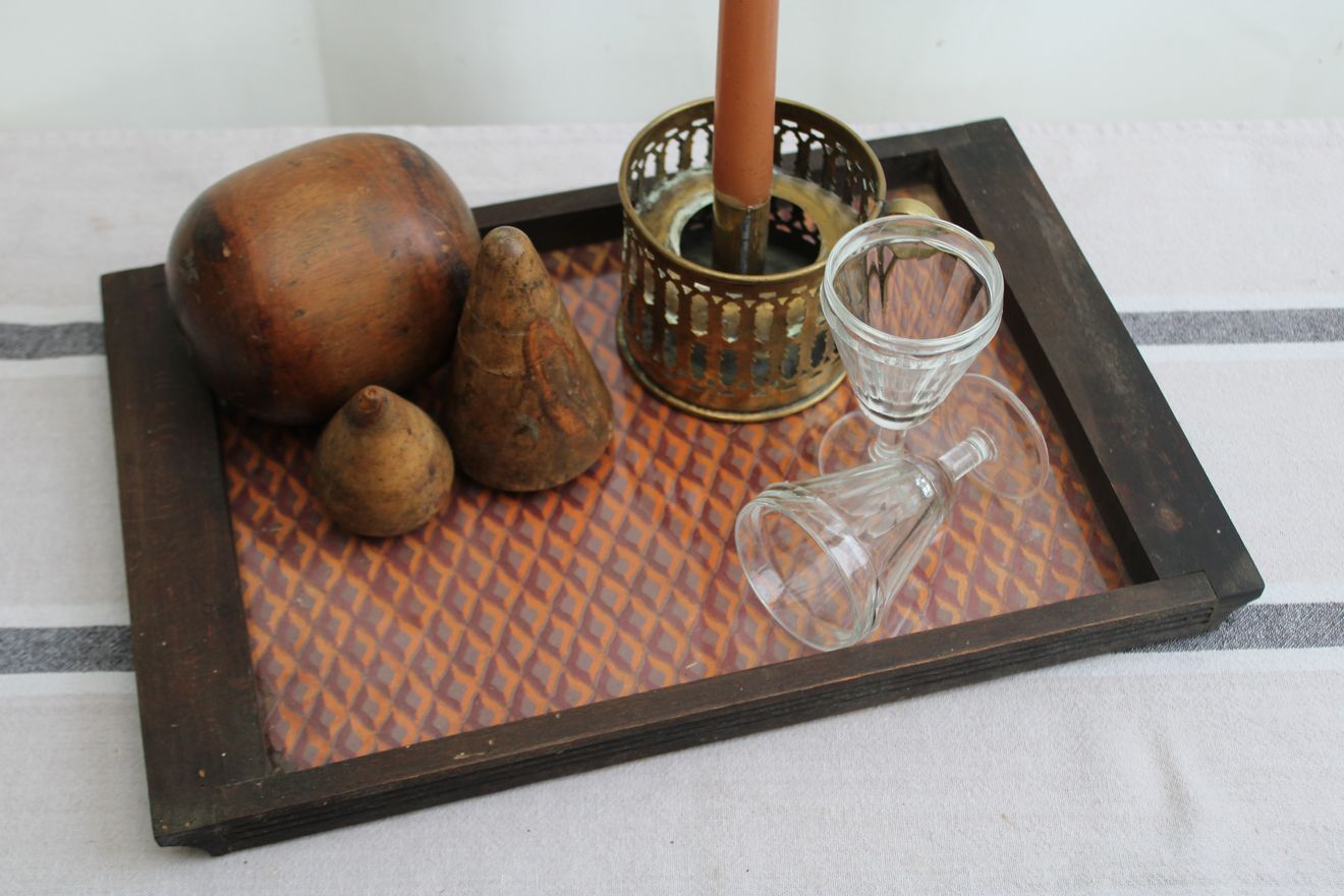 Wooden tray