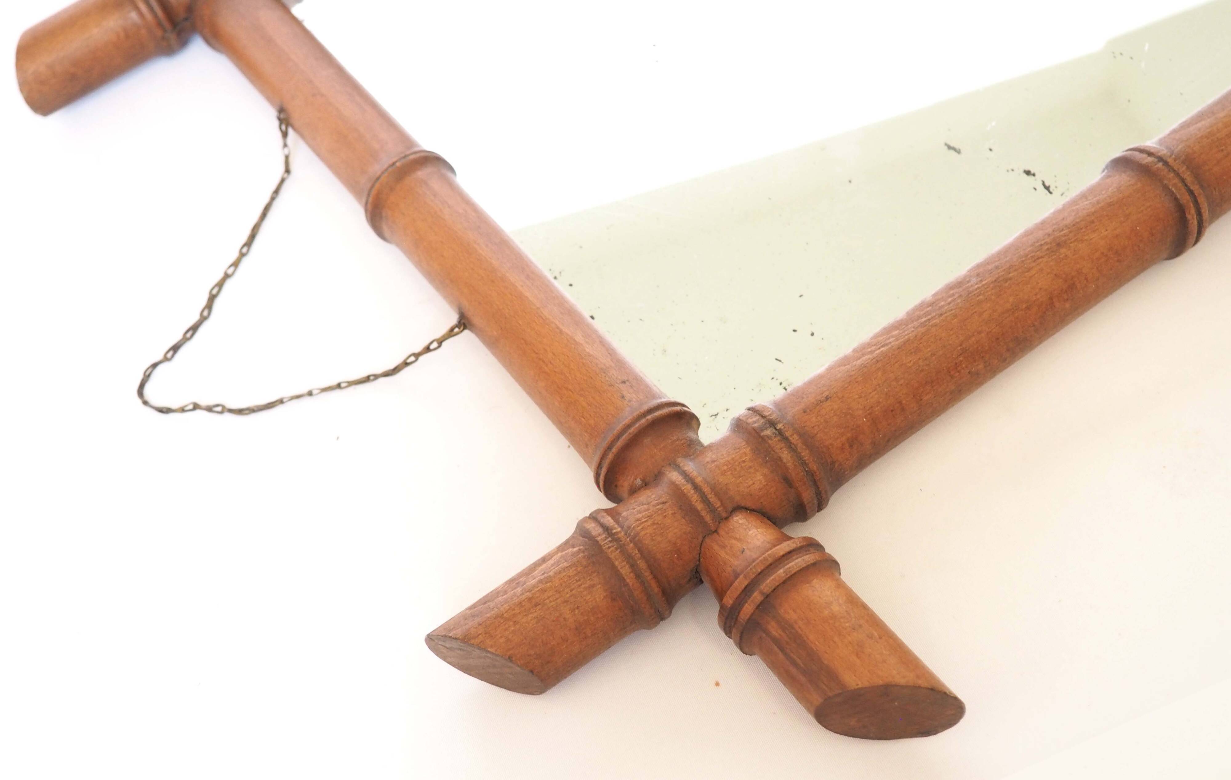 Large "bamboo" mirror 1900