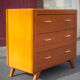 Commode vintage en pin