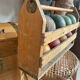 Vintage wooden ball game