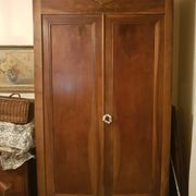 Old Louis Philippe walnut wardrobe
