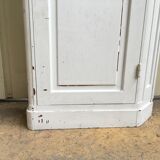 fire post cabinet of the old French bank in oak