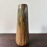 Large ceramic vase Metenier Belgian Art Nouveau