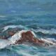 Léonie Humbert-Vignot, The Waves at Saint-Guénolé, circa 1920