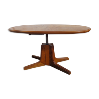 Vintage oval high table