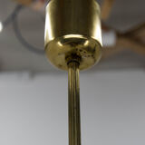 Art deco three-flamming chandelier, 1940s