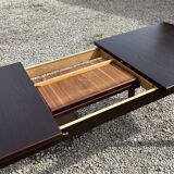 Scandinavian extendable teak table