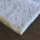 White cotton bedspread, Old crochet bedspread