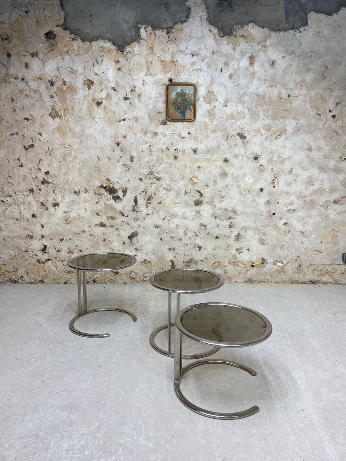 Nest tables from the seventies.