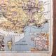 Map of France of the railways of 1929