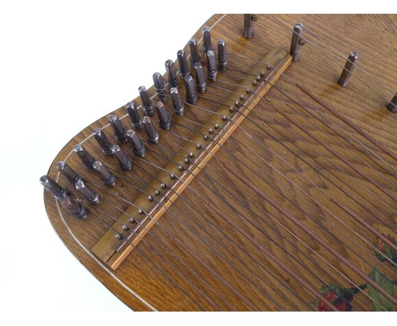 Ancienne Cithare Neubers Violin-Zither klingenthal. Cithare violon ou  violinzither. Année 30 | Selency