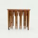 Teak Nesting Tables by Poul Hundevad for Novy Domov 1960s