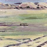 Painting boat on the beach