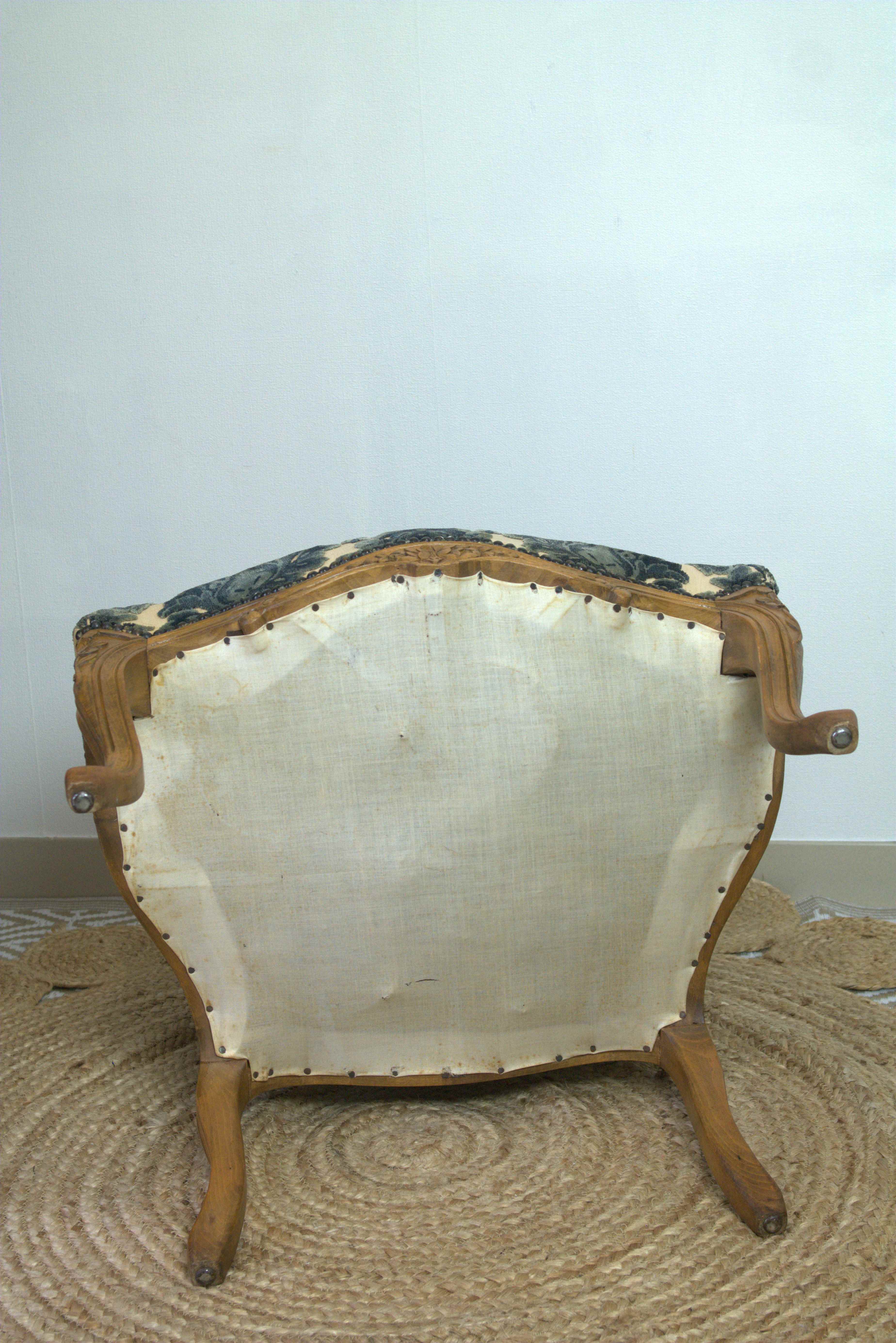 Pair of Louis XV style chairs