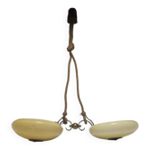 Vintage Art Deco style pendant light, Poland, 1930s
