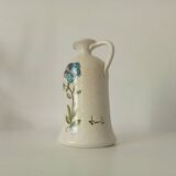 Pichet vintage en grès vernissée signé