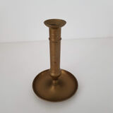 Brass pusher candle holder