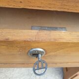 Desk 5 drawers 1 tablet vintage 1950