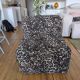 Leopard boucle wool armchair