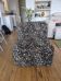 Leopard boucle wool armchair