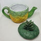 Trio of Fruit Teapot Original Vintage