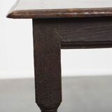 Large Antique English Side Table/Stool