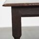 Large Antique English Side Table/Stool