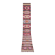 Vintage Turkish hallway rug 78x642 cm