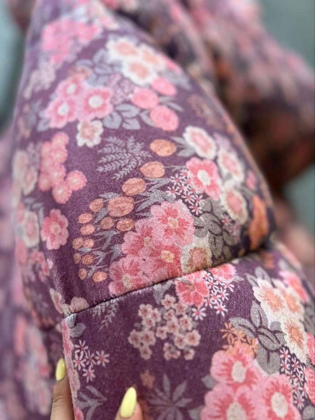 Ensemble de 2 banquettes/fauteuils/sièges fleuris vintage