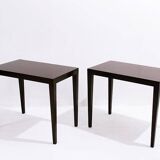 Pair of Danish Side Tables by Severin Hansen for Haslev Furniture - 1960s