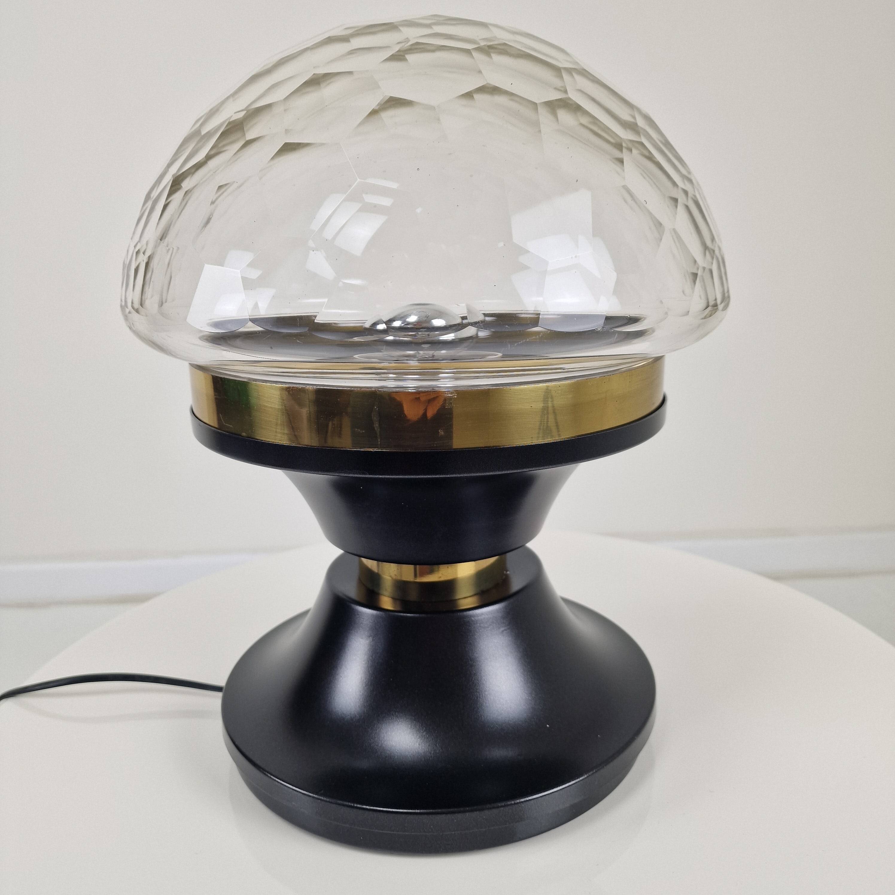 Lampe de table ou de plafond italienne attribuée à Pia Guidetti Crippa pour Lumi