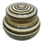 Ceramic Art Pot or Box with Lid from Søholm Stoneware, Denmark 1960s