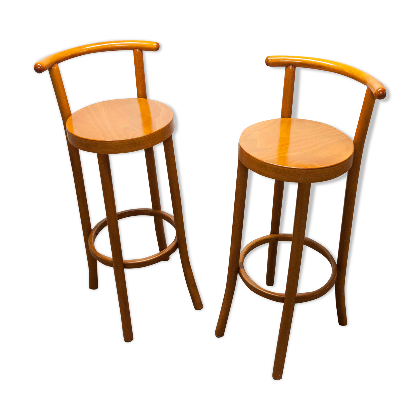 Pair of Baumann Dialog stools, 1997
