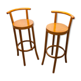 Pair of Baumann Dialog stools, 1997