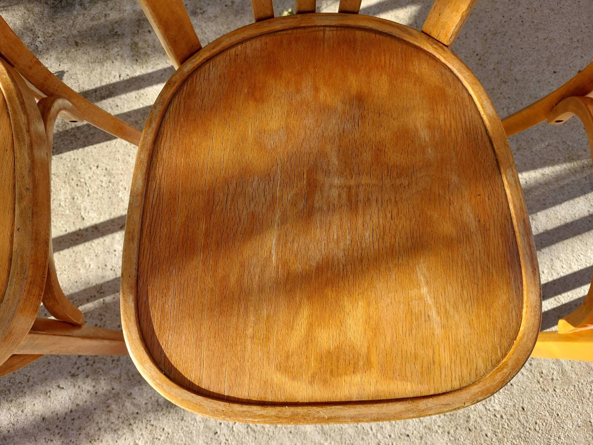 4 vintage Baumann bistro chairs