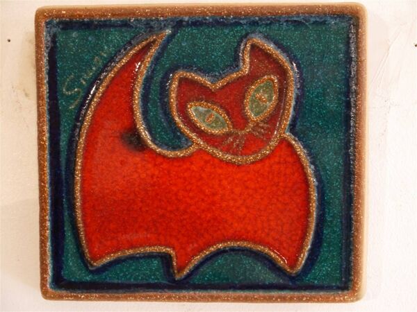 Chat en ceramique de Soholm
