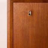 1970s vintage teak wood sideboard danish