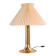 Danish HEMI table lamp from the 1960s with gilded metal structure and ivory