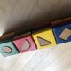 Vintage wood construction game