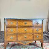 Kierchenbach Jean-adam chest of drawers in marquetry, Louis XVI period