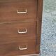 Vintage oak chest of drawers legs compass 3 drawers from the 50s