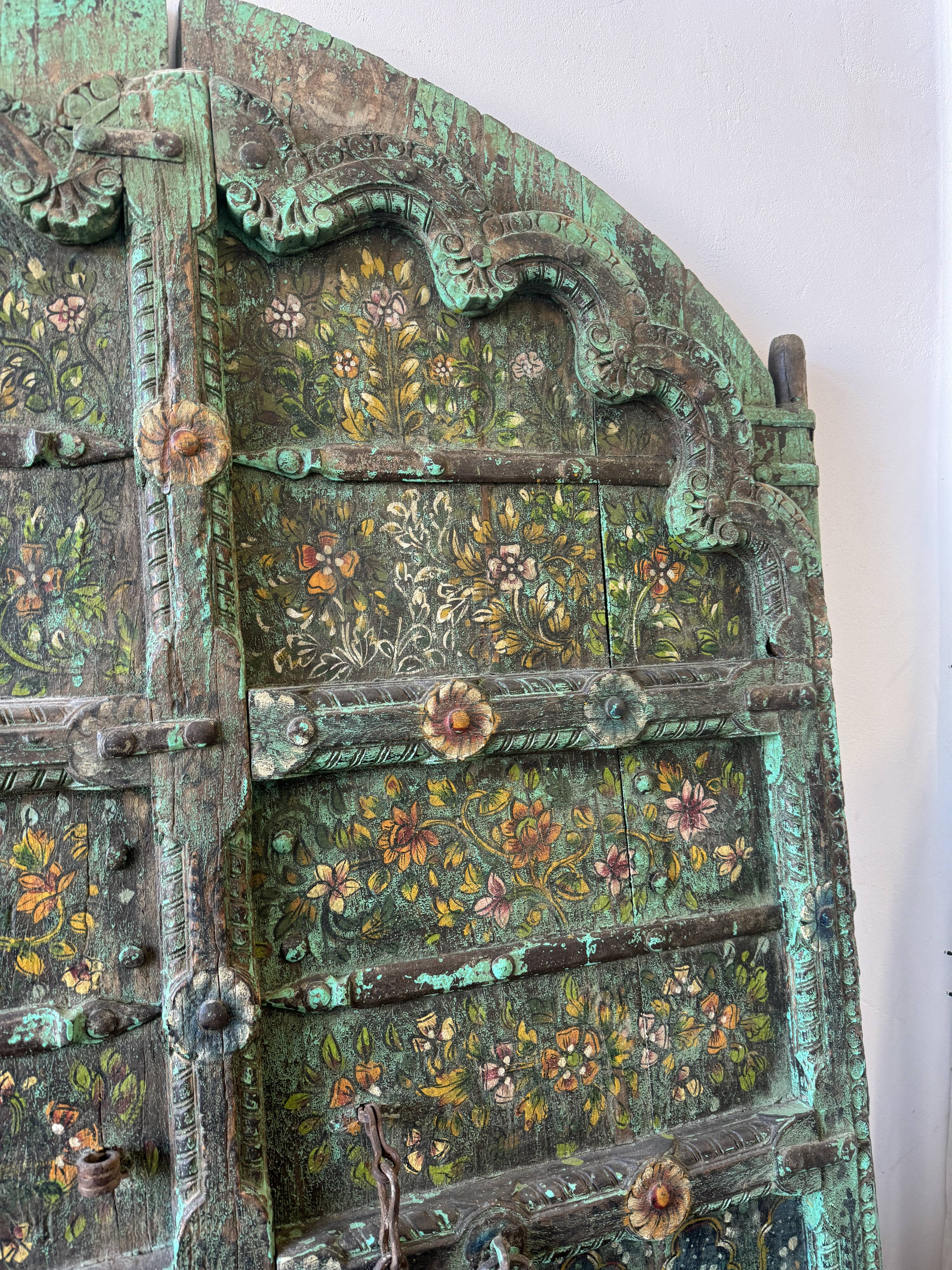 Mhurdiya - Antique Indian Painted Door No.3