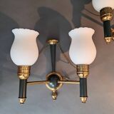 Pair of two-light sconces from Maison Lunel 1960.
